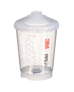 3M Spray Cups Kit 26263, Standard (23.7 fl oz, 700 ml), 200 Micron Filter