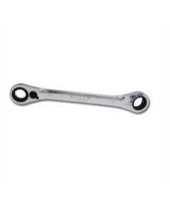VIM Tools Dual Drive Ratchet 11 mm X 13 mm - F/R Offset Double Box, 72 Teeth