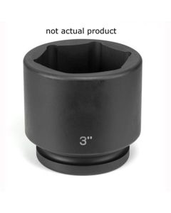 GRE4076R image(1) - Grey Pneumatic 1" Drive x 2-3/8" Standard Socket