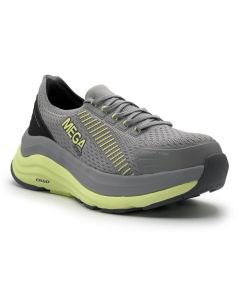 MCFMC155-9D image(0) - Mega Comfort ERGO Europa CT - Women's Low Top Shoes - CT|EH|SF|SR - Grey / Matcha - Size: 9 - D - (Regular)