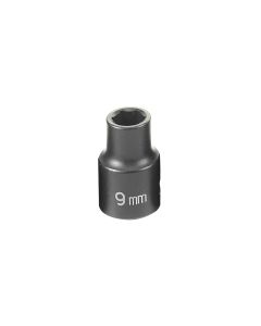 GRE1009M image(1) - Grey Pneumatic 3/8" Drive x 9mm Standard Socket
