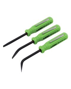 KAS853-06-3ST-G image(0) - Lang Tools (Kastar) 3-Piece Mini Green Pocket Pry Bar Set