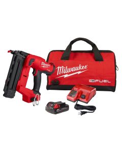 MLW2746-21CT image(0) - Milwaukee Tool M18 FUEL 18 Gauge Brad Nailer Kit