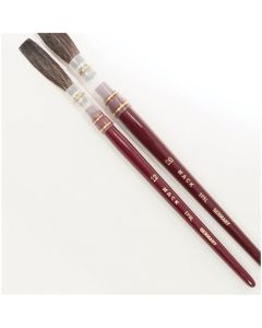 MAB179L-4 image(0) - Mack Brushes 179L-4 179L Series Kazan Squirrel Hair Lettering Pencil Quill, #4 Brush, 1 in L, Brown