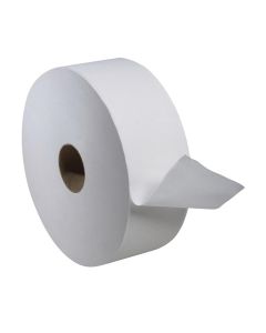 TOR12021502 image(0) - Tork Molnlycke 12021502 Jumbo Bath Tissue Roll, 10 in Dia x 1600 ft L x 3.48 in W, 2 Plys