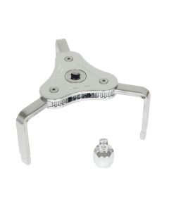 Lisle 73-153mm 3 Jaw Wrench w/ Adapter
