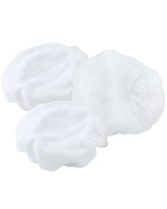 WLMW50056 image(0) - Wilmar Corp. / Performance Tool 3pc 10" Polishing Bonnets