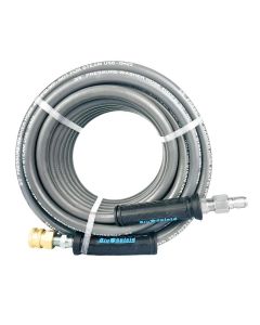 BLBPWSW3850-CP image(3) - BluBird BluShield Single Wire 3/8 X 50' 4K PSI Pressure Washing Hose