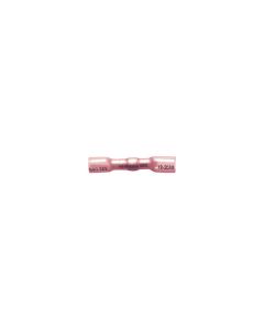 AVC21003 image(0) - AUVECO 21003 Sealed Crimp and Solder Insulation Butt Connector, Polyolefin, Red