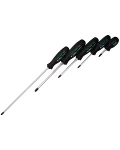 KTI16002 image(1) - K Tool International SCREWDRIVER PHILLIPS 5 PC SET