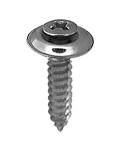 AUVECO 8 X 3/4 PHIL OVAL HD SEMS TAP SCRW CNTRSK CHR