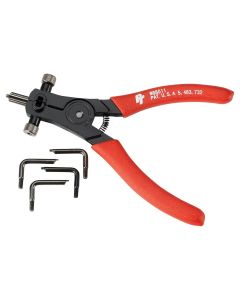 WLMW88011 image(2) - Wilmar Corp. / Performance Tool Adjustable External Snap Ring Pliers
