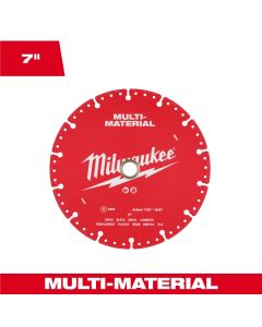 Milwaukee Tool 7 inch Multi Material Diamond Blade