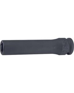 KKN13365M-17 image(0) - Ko-ken USA 13365M-17 3/8 Sq. Dr. Socket 17mm Pathfinder Length 80mm