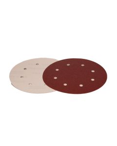 DYB91249 image(0) - Dynabrade DynaCut Aluminum Oxide Coated 8 Inch 80 Grit PSA Non-Vac Random Orbital Sander Disc