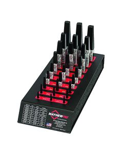 Mayhew 27 PC Screw Extractor Display