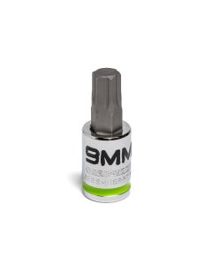 GETGEBSMH9RPT image(0) - Grip Edge Tools 9mm 3/8" Dr Short RPT Hex Bit Socket