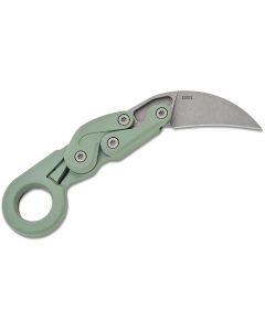 CRK4041GR image(1) - CRKT (Columbia River Knife) Provoke AUS 8 Stonewash Plain Blade Folding Knife with Kinematic Grivory Handle - Green