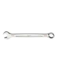 MLW45-96-9430 image(2) - Milwaukee Tool 15/16" SAE Combination Wrench, 12-Point, Steel, Chrome, Ergonomic, I-Beam Handle