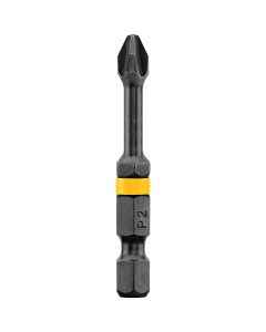 DWTDWA2PH1IRB image(0) - DEWALT 2-Inch Phillips Number-1 Impact Ready Flextorq Bits, 50-Pack