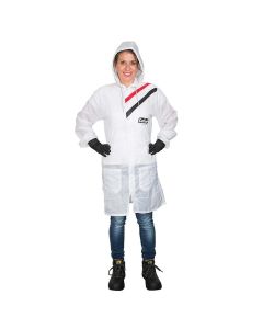 EMM510152PLAIN-USAB image(0) - EMM Specilaties Colad 510152 5101 Series Blank Plain Spray Coat, Small, White, Nylon