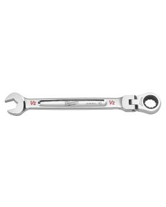 MLW45-96-9814 image(3) - Milwaukee Tool 1/2" Flex Head Ratcheting Combination Wrench