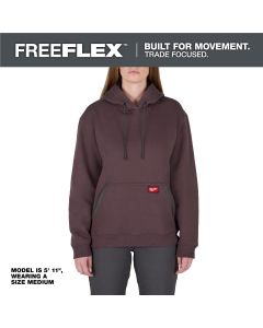 MLWF251P-XS image(0) - Milwaukee Tool Women's FREEFLEX Pullover Hoodie- Purple - SX