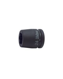 KKN16410M-17 image(0) - Ko-ken USA 16410M-17 3/4 Sq. Dr. Socket 17mm Surface Drive Length 50mm