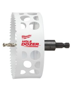 Milwaukee Tool 4-1/4" Hole Dozer Bi-Metal Hole Saw with Arbor