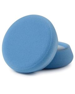 MMM30043 image(0) - 3M Perfect-It 30043 Single Sided Ultrafine Polishing Pad, 4 in Dia, Hook and Loop Attachment, Foam Pad, Blue