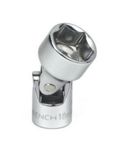 KDT80255 image(2) - GearWrench 1/4 Inch Drive 6 Point Metric Flex Socket 9mm
