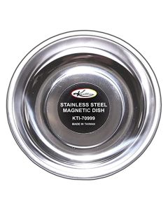 KTI70999 image(1) - K Tool International Magnetic Dish Parts Tray 5-3/4 Inches Stainless Steel