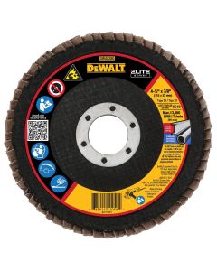DEWALT 40G T29 Xp Ceramic Flap Disc, 4-1/2" X 7/8"