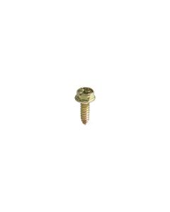 AVC16960 image(0) - AUVECO 16960 Phillips Hex Washer Head A/AB Point License Plate Tapping Screw, M6 x 1.81 mm Screw x 20 mm L