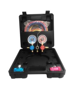 FJC6850 image(0) - FJC R-1234yf Aluminum Manifold Gauge Set