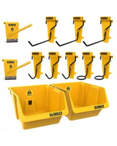 DWTDWST086502 image(2) - DeWalt TOUGHSYSTEM 2.0 DXL Workshop Storage Accessory Kit - 12-Piece