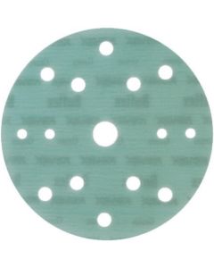 EAG1931565 image(0) - Eagle Abrasives, Inc. KOVAX Super Buflex 193-1565 Buflex Disc, 6 in, 15 Holes, 2000 Grit, Super-Tack Attachment, Green