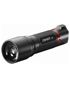 COS19279 image(0) - COAST Products HP7 730 Lumen High Performance Alkaline Battery Flashlight with Slide Focus - Black