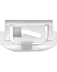 AVC11152 image(0) - AUVECO 11152 Windshield to Panel Side Molding Clip, Nylon, White