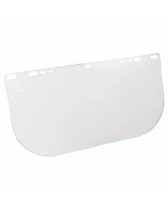 SRW29096 image(0) - Jackson Safety Replacement Windows for F20 Polycarbonate Face Shields - Clear - 8" x 15.5" x.040" - E Shaped - Unbound