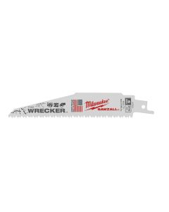 MLW48-01-2701 image(1) - Milwaukee Tool The WRECKER Multi-Material SAWZALL Blade 6" 7/11TPI BULK 25