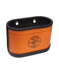 Klein Tools Hard-Body Bucket, 14-Pocket Oval Bucket, Orange/White