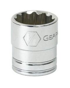 KDT80505 image(0) - GearWrench 3/8 Inch Drive 12 Point Standard SAE Socket 13/16 Inch