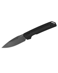 KER7038G10 image(0) - Kershaw Launch Iridium G10 Automatic Push-Button Lock Spear Point Blade EDC Folding Knife - Black - $1000 Min Vendor Direct Auto Knives Only. Cannot Ship to CA, CT, DE, MN, VT. Contact Sales Rep.