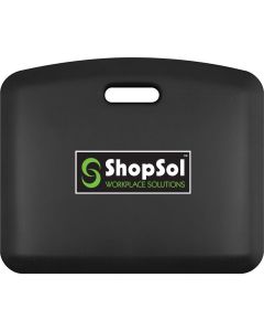ShopSol Anti-Fatigue Mat Mobile Pro 22" x 18" Black 2218S