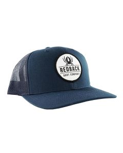Redback Boots USA Retro Trucker Hat w Patch-Navy Blue