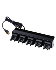 STL75400 image(1) - Streamlight 5 Unit Bank Charger - 120V - Stinger Series - Black
