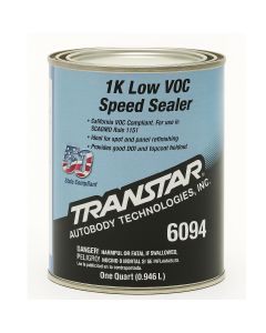 TRP6094 image(0) - Transtar Autobody Products 6094 - 1K Speed Sealer - 1 qt Round Can - Gray - Low VOC VOC - 218 sq-ft/ Gallon at 1 mil Coverage