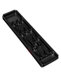 ERN8371 image(1) - Ernst Mfg. 3/8&rdquo; Ratchet and Extension Tray - Black