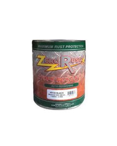 ZERAR-62GA-CA image(0) - Zero-Rust AR-62GA-CA High Solid Rust and Corrosion Control Coating, 1 gal Can, Black